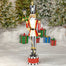 64.8 in Tall Standing Iron Nutcracker w/Lantern