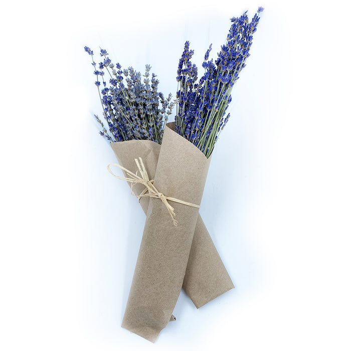 Dried Local Lavender in Kraft Paper