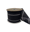 Linen Band Stripe Ribbon - Black