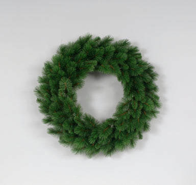 30" Hardneedle Woodland Spruce Double Wreath