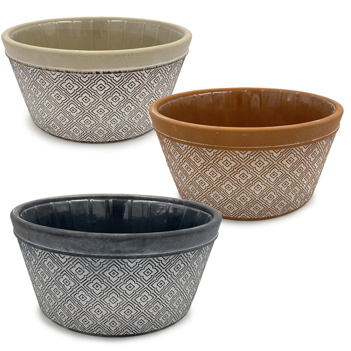 10" Dish Garden Pot