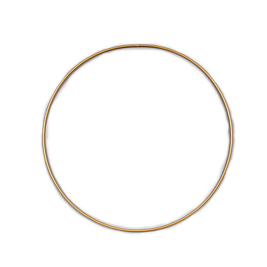 18"Dia Wire Ring - Gold