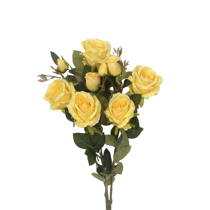 24 in Polyester Garden Rose Bush