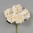 Cream Polyester Hydrangea Bush