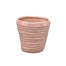 2 3/4" Dolmite Tapered Fuffle Pot Pink