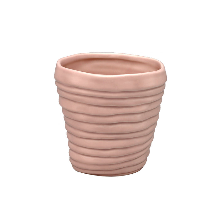 2 3/4" Dolmite Tapered Fuffle Pot Pink