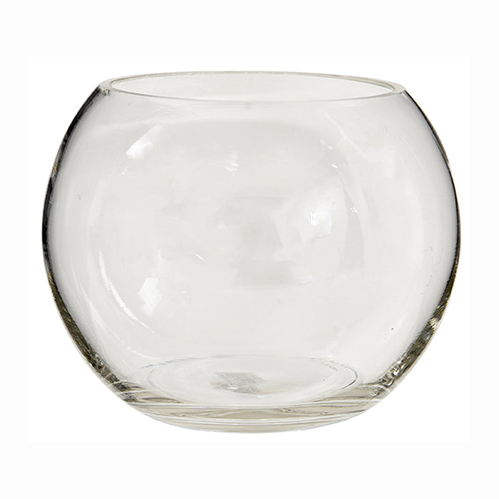 6" Wide Hand Blown Glass Bubble Ball
