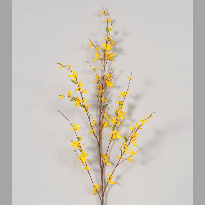 Polyester Forthia Branch - Yellow