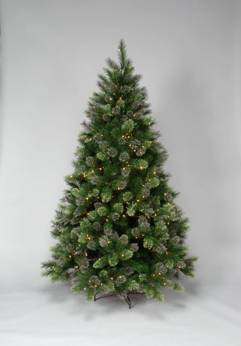 9' Pre-Lit Noble Cashmere Spruce Tree