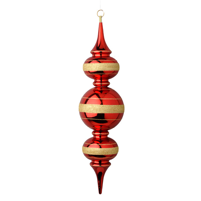 24 in Triple Drop Finial Ornament