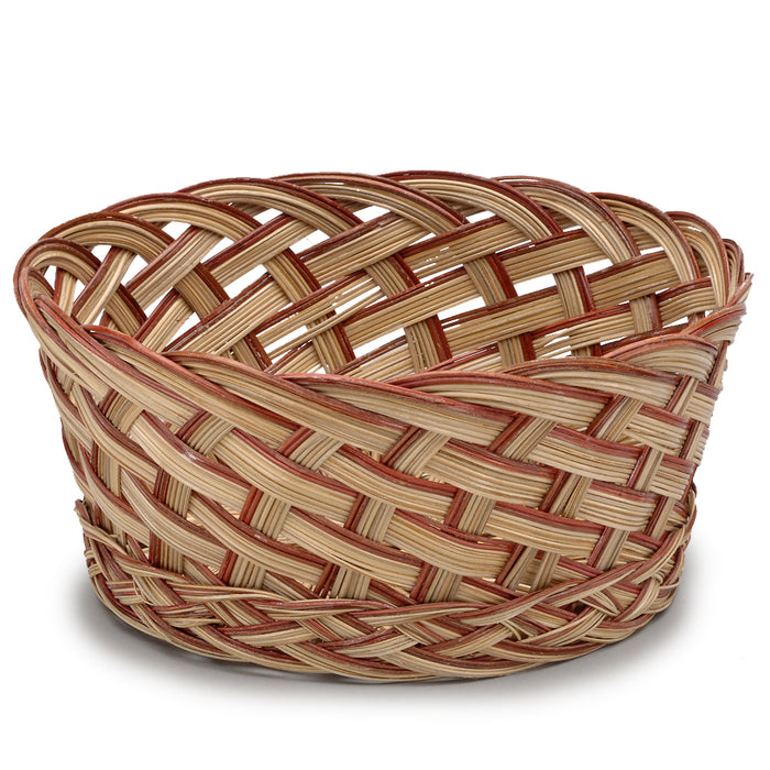 Two Tone Coco Midrib Round Bowl