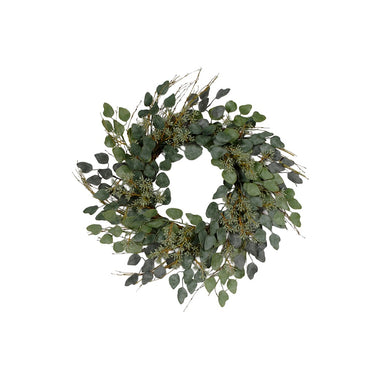 White Wash Eucalyptus Wreath