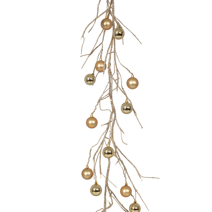 Faux Twig/Ornament Garland