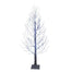 5' Foot Pre-Lit Cool White LED Winter White Twig Tree