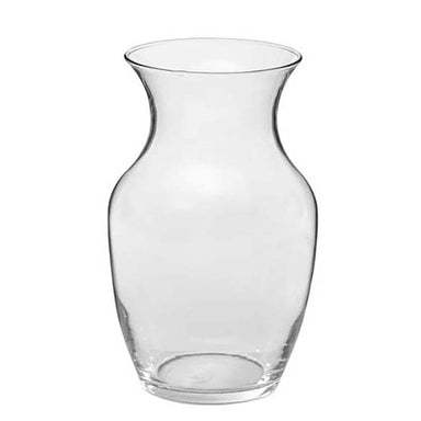 8" Rose Vase - Clear