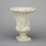 11-3/4" D x 15" H Polystone Urn W/Lvs