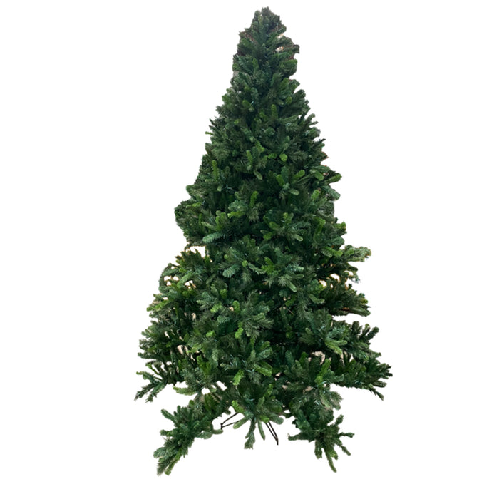 12' Vinyl Pre-Lit Deluxe Evergreen Tree