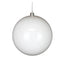 200 mm Plastic Ball Ornament - Shiny White