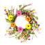 26 In Gerbera Mixed Flr Twig Wreath Mutli