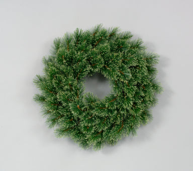 Vinyl Cashmere Pine Double Wreath