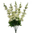 22" Polyester Delphinium Bush - Cream