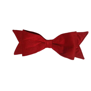 16 in Velvet Bow - Red