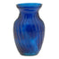 8" Swirl Vase Royal Blue