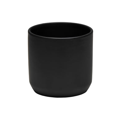 4 5/8 in Dolomite Frida Pot - Matte Black
