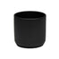 4 5/8 in Dolomite Frida Pot - Matte Black