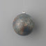 Plastic Distressed Ball Ornament W/Hanger