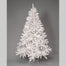 7 1/2' Vinyl White Crystal Tree