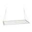 48 in Hanging Metal Rect Mesh Arrangement - White