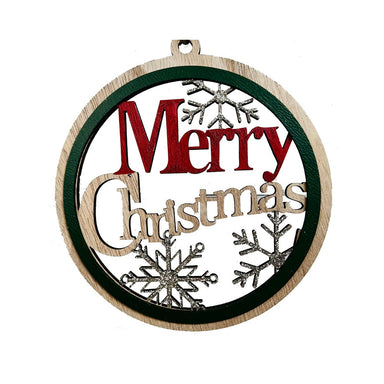 6 in "Merry Christmas" Ornament