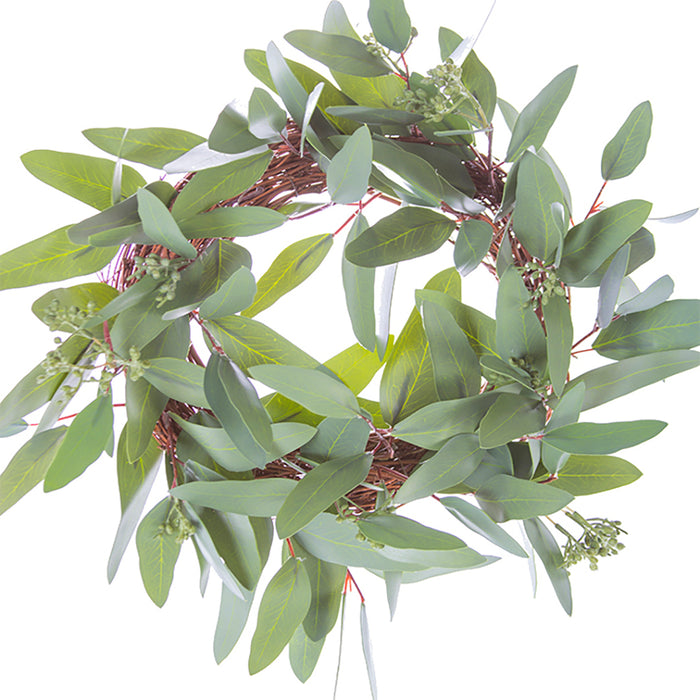 Eucalyptus Seeded Candle Ring