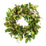 22 in Mixed Foliage Berry Wreath - Green Mix
