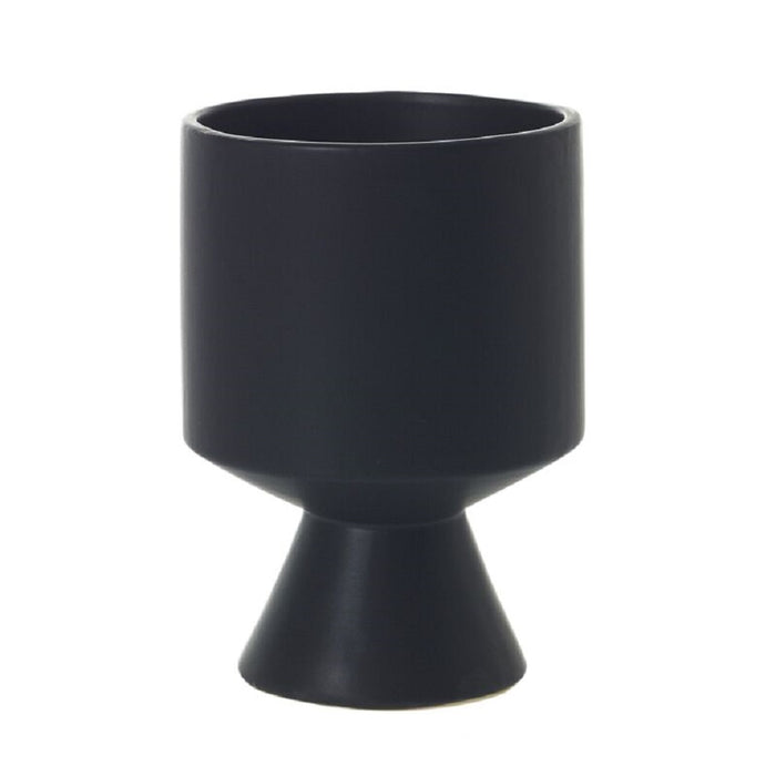 7.5 in De Vil Pot - Black