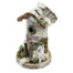 9.5 in Christmas House Decor - Natural/White