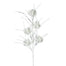 30.5 in Glitter Flower Spray - White