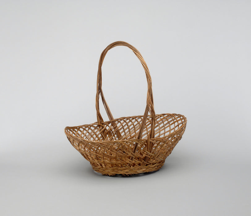 Two Tone Midrib Boat Basket