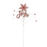 26 in Glitter Berry Snowflake Joy Spray - Red/White