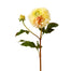 20" Dahlia Stem - Yellow
