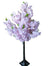 6' Polyester Peach Blossom Tree - Pink