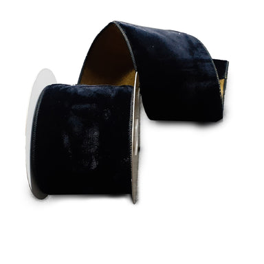 Velvet Tissue Ribbon - Black