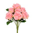 21 1/2 in Polyester Large Head Rose Bush