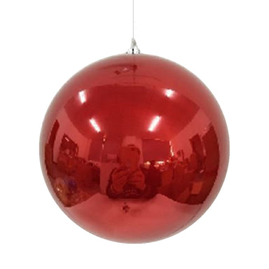 100mm Shatterproof Ball - Candy Apple Red