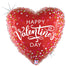 18" Valentine Confetti Hearts Balloon