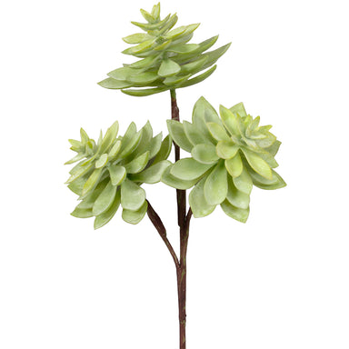 18 1/2" Succulent Spray - Light Green