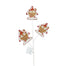 29 in Gingerbread House Spray - Brown/White