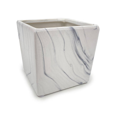 White Marble Cube