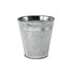 Galvanized Pot 6-1/4"TD X 6-1/2"H X 4-1/8"BD